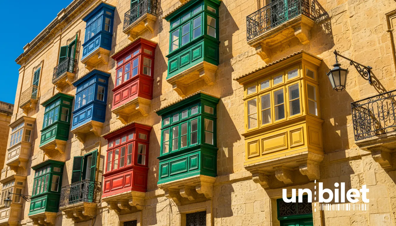 Balcoane malteze în Valletta