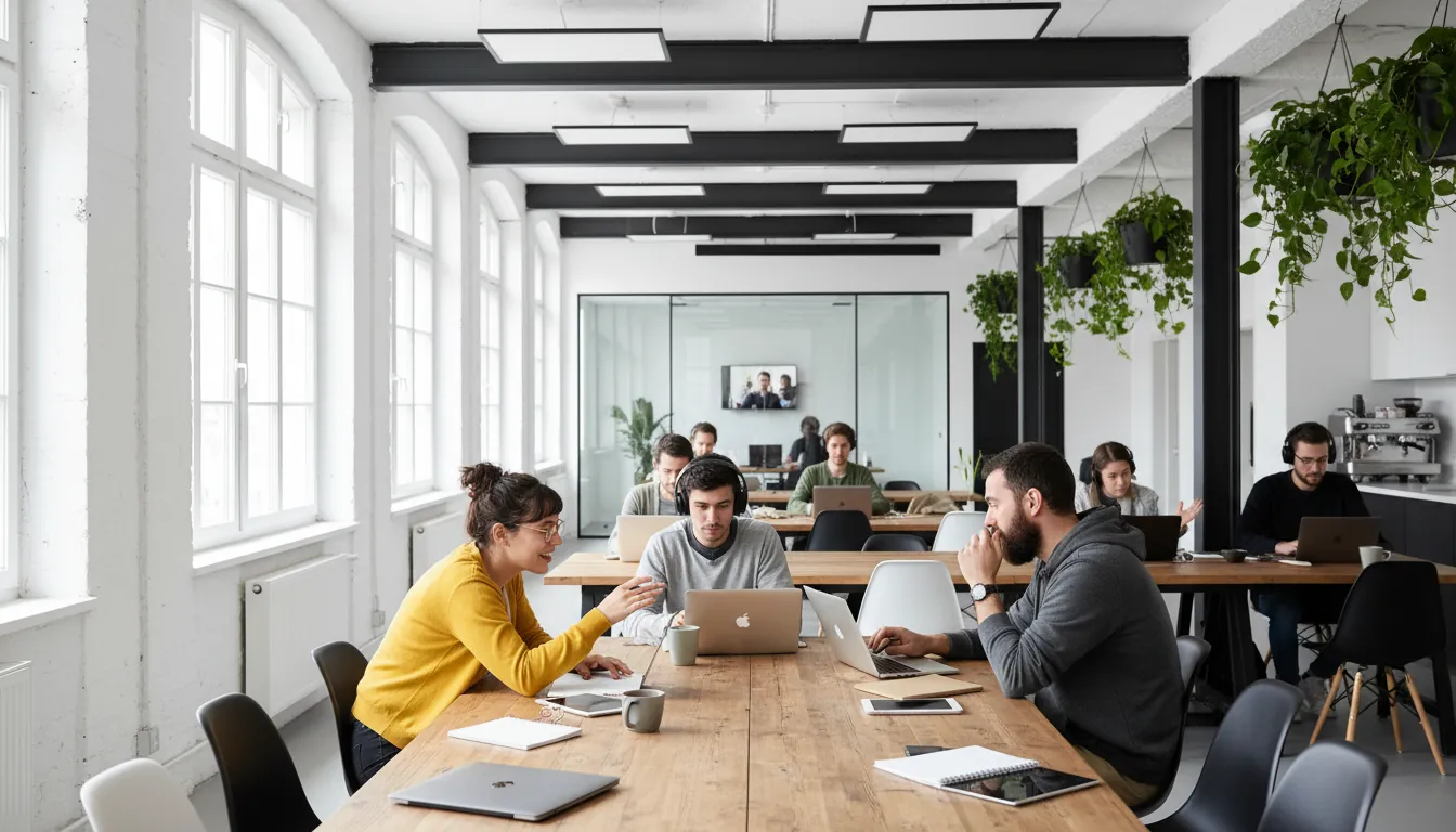 Spațiu de coworking în Berlin