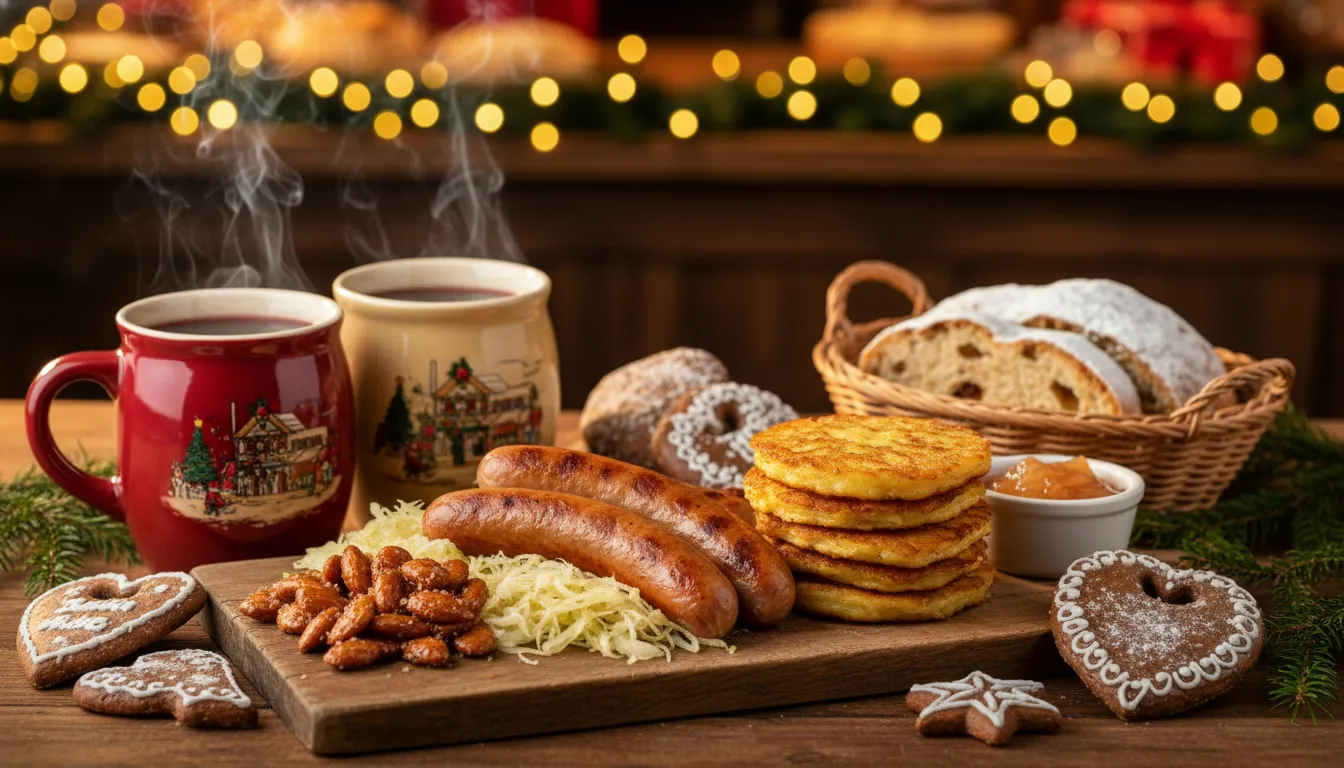 Delicii tradiționale ale târgurilor de Crăciun germane