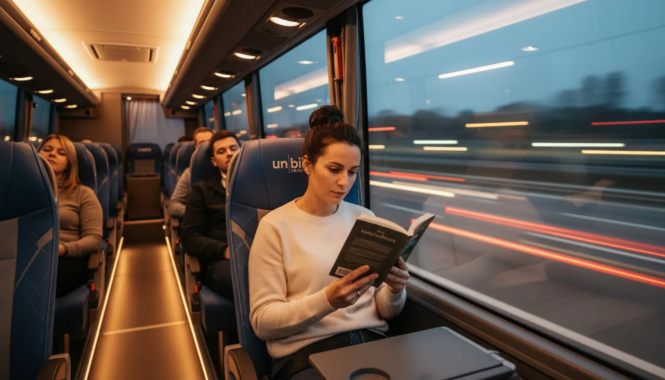 Autobuz confortabil UNBILET în călătorie prin Europa