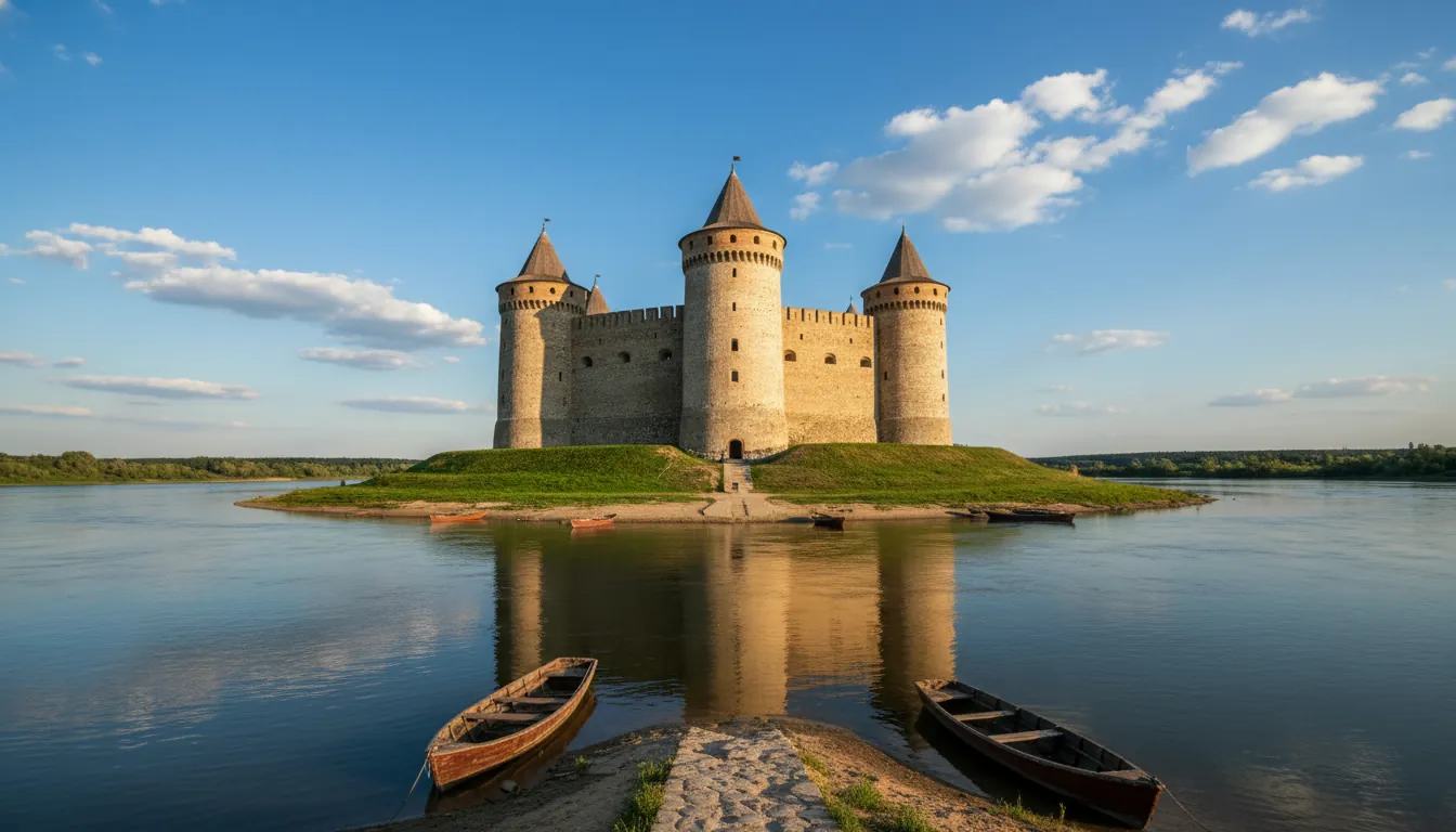 Cetatea medievală Soroca pe malul Nistrului