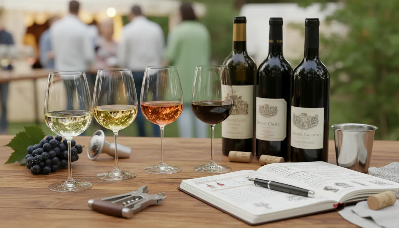 Degustare de vinuri la festival