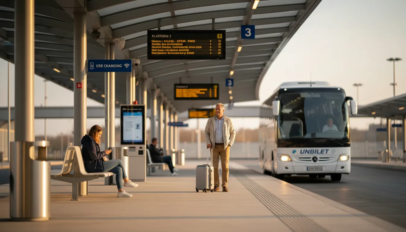 Stație modernă de transfer în Europa