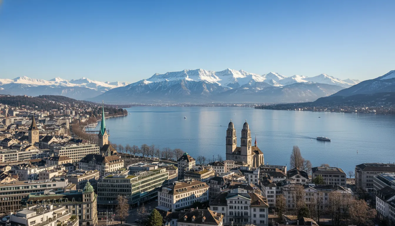 Zurich - punctul de plecare către Alpii elvețieni