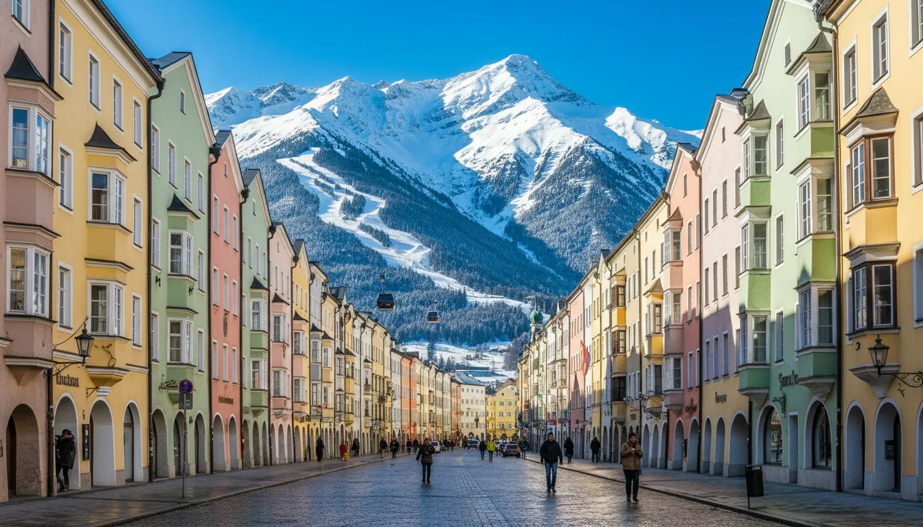 Innsbruck - poarta către stațiunile de schi din Tirol