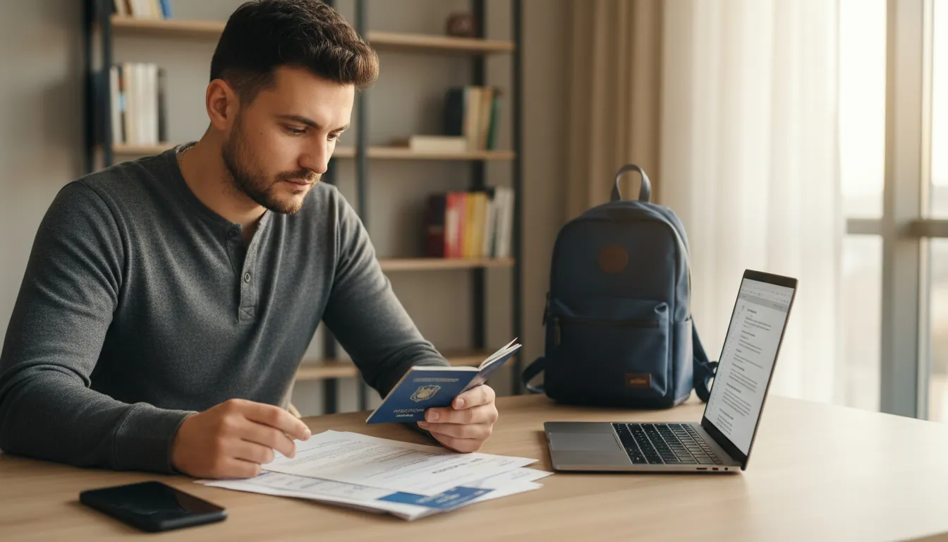 Pregătirea documentelor pentru o călătorie în Europa