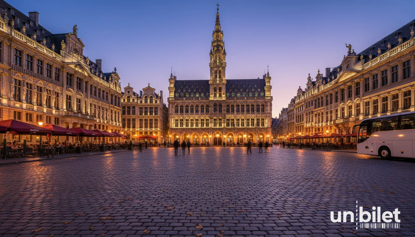 Grand Place din Bruxelles în toamnă