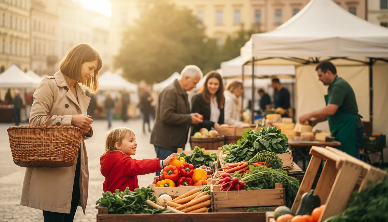 Piața familială Jiřák din Žižkov