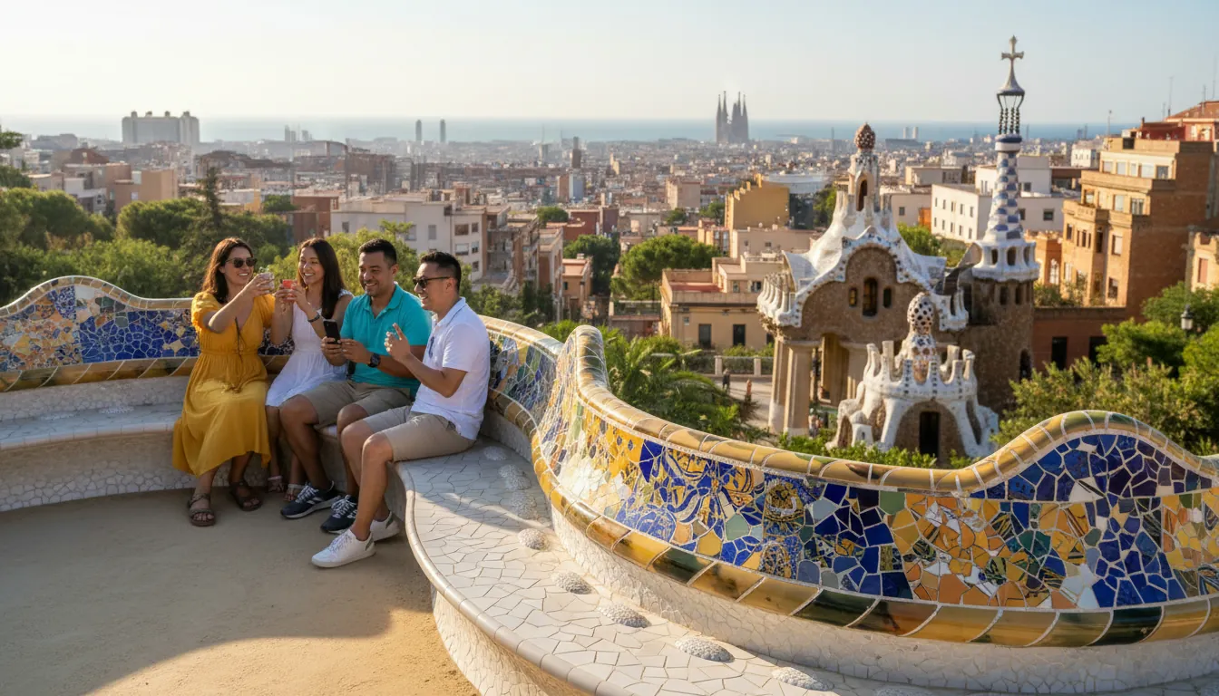 Parcul Güell din Barcelona