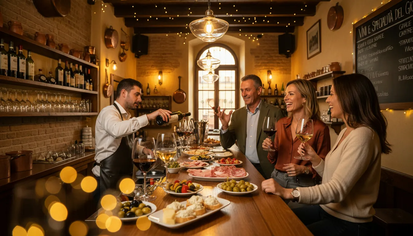 Osterie tradițională în Verona cu aperitiv
