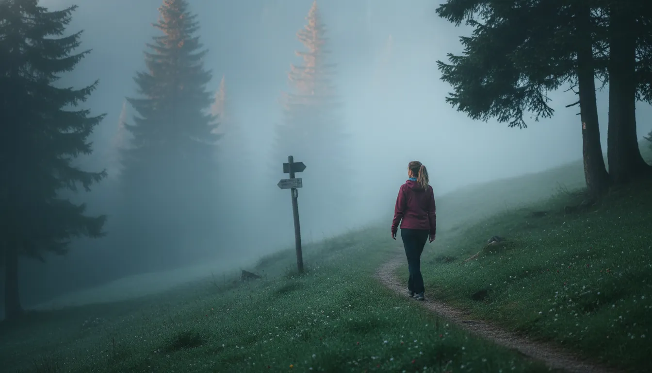 Cărări montană în Alpii Austrieci