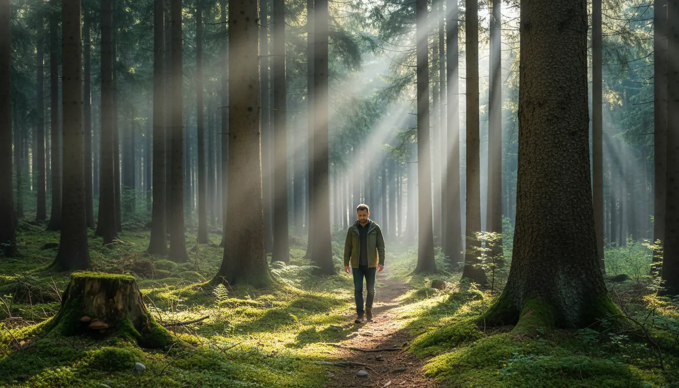 Cărări forestale pentru plimbări meditative
