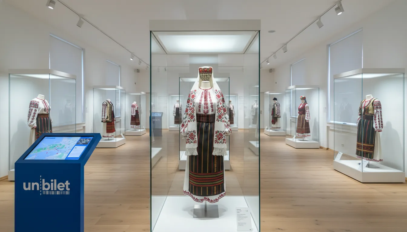 Expoziție de costume populare la muzeum etnografic