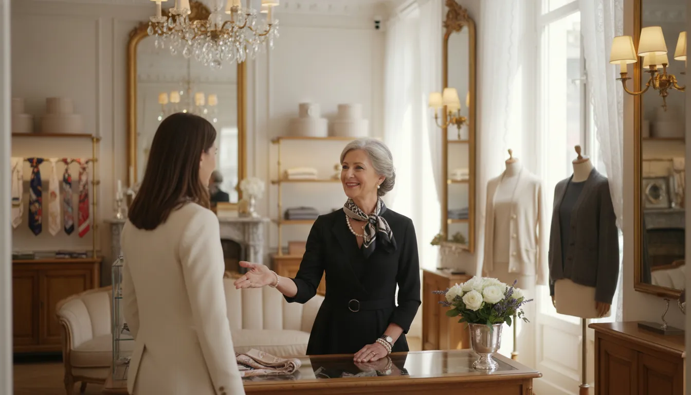 Magazin francez în Paris