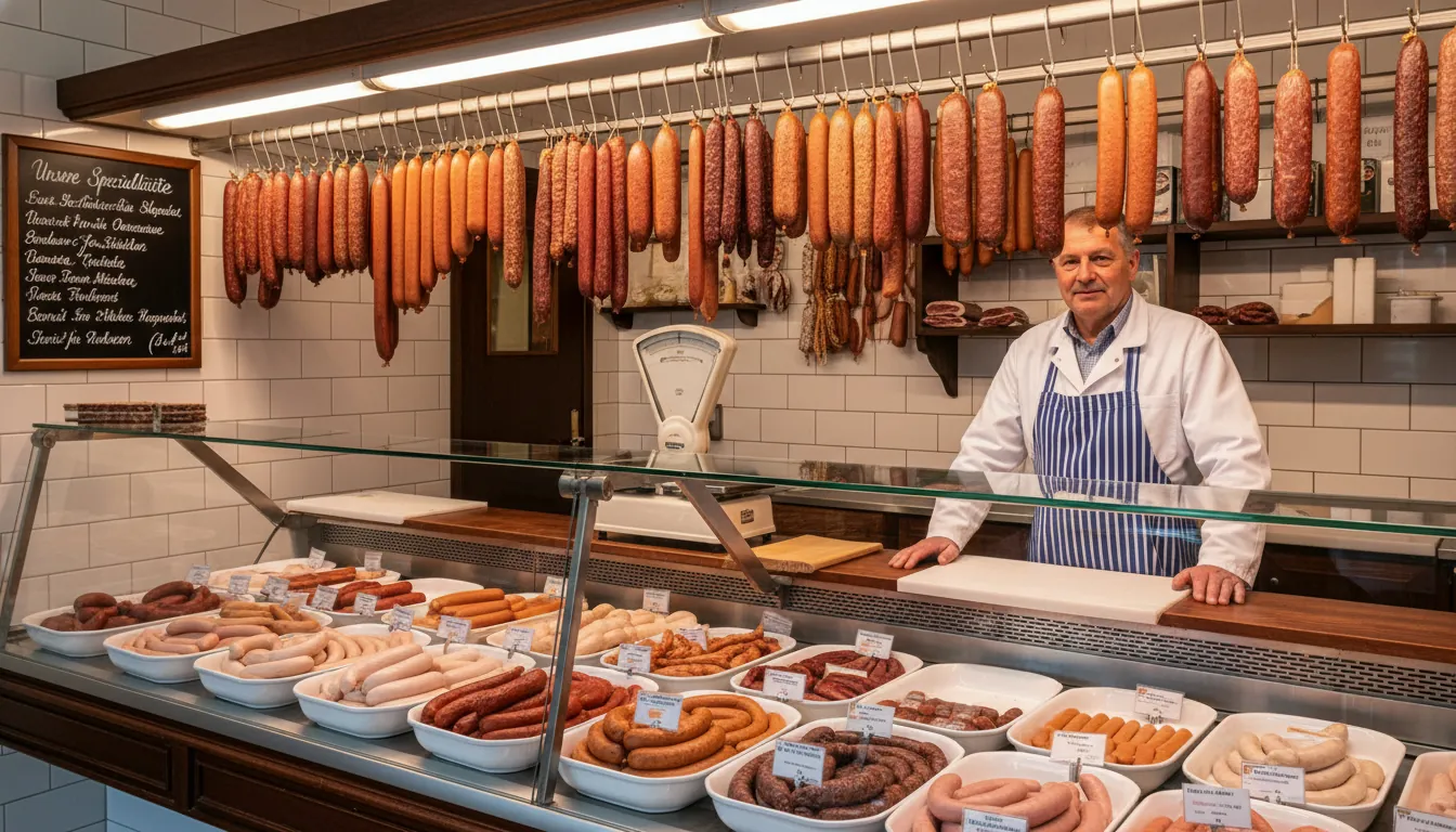 Măcelărie tradițională germană