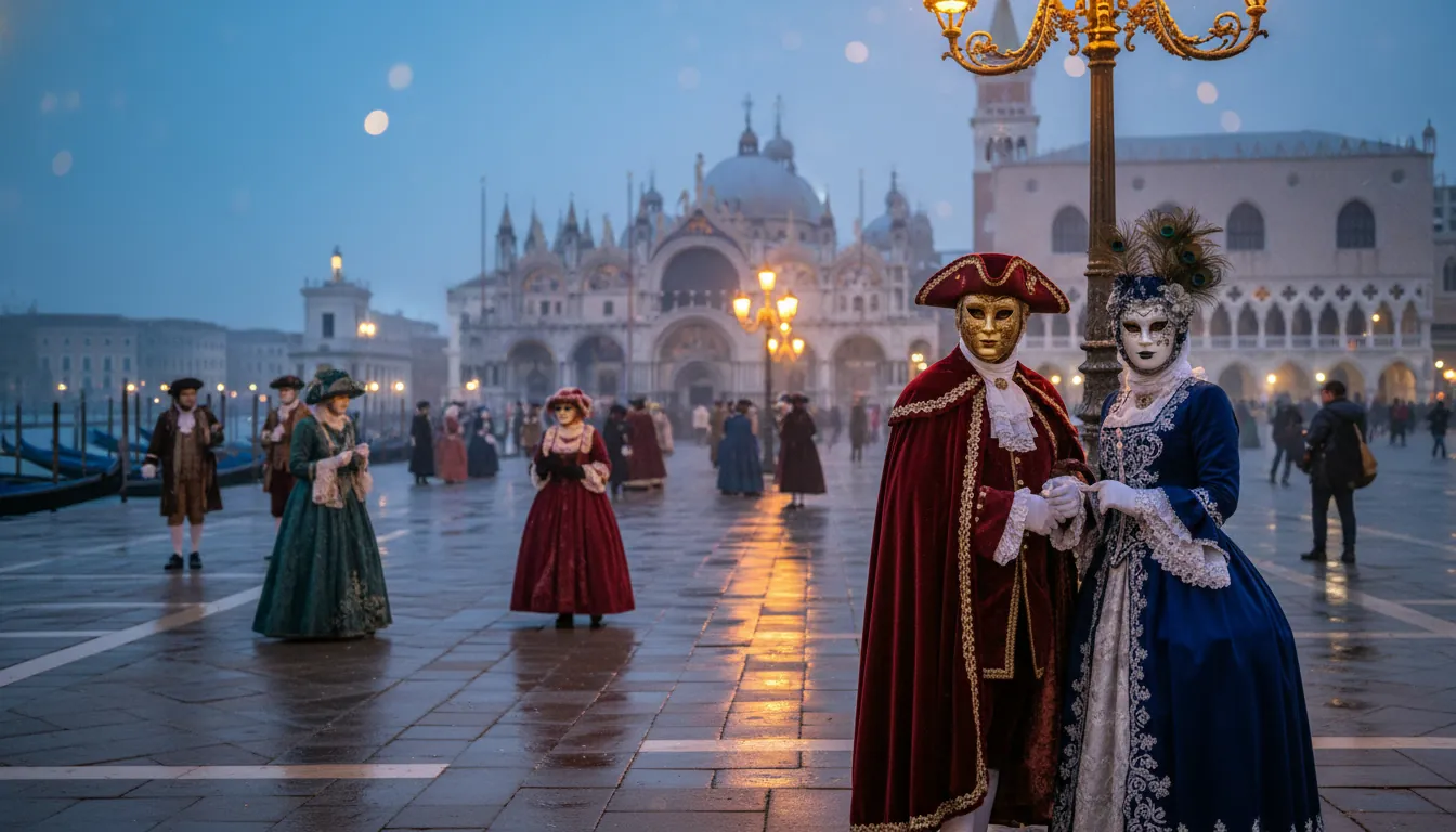 Carnavalul Veneției iarna