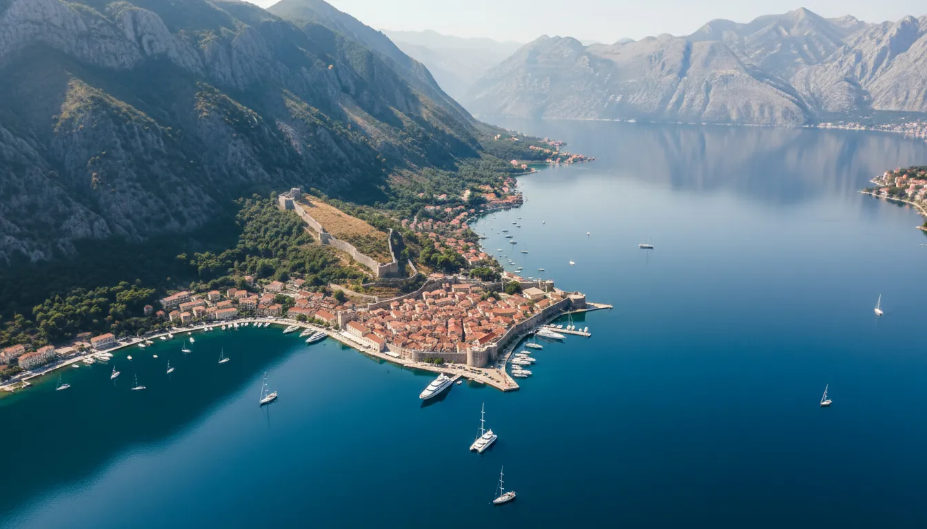 Бока-Которская бухта в Черногории