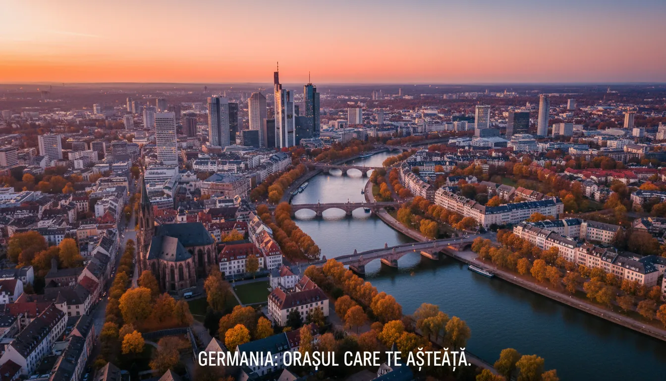 Panorama unui oraș german