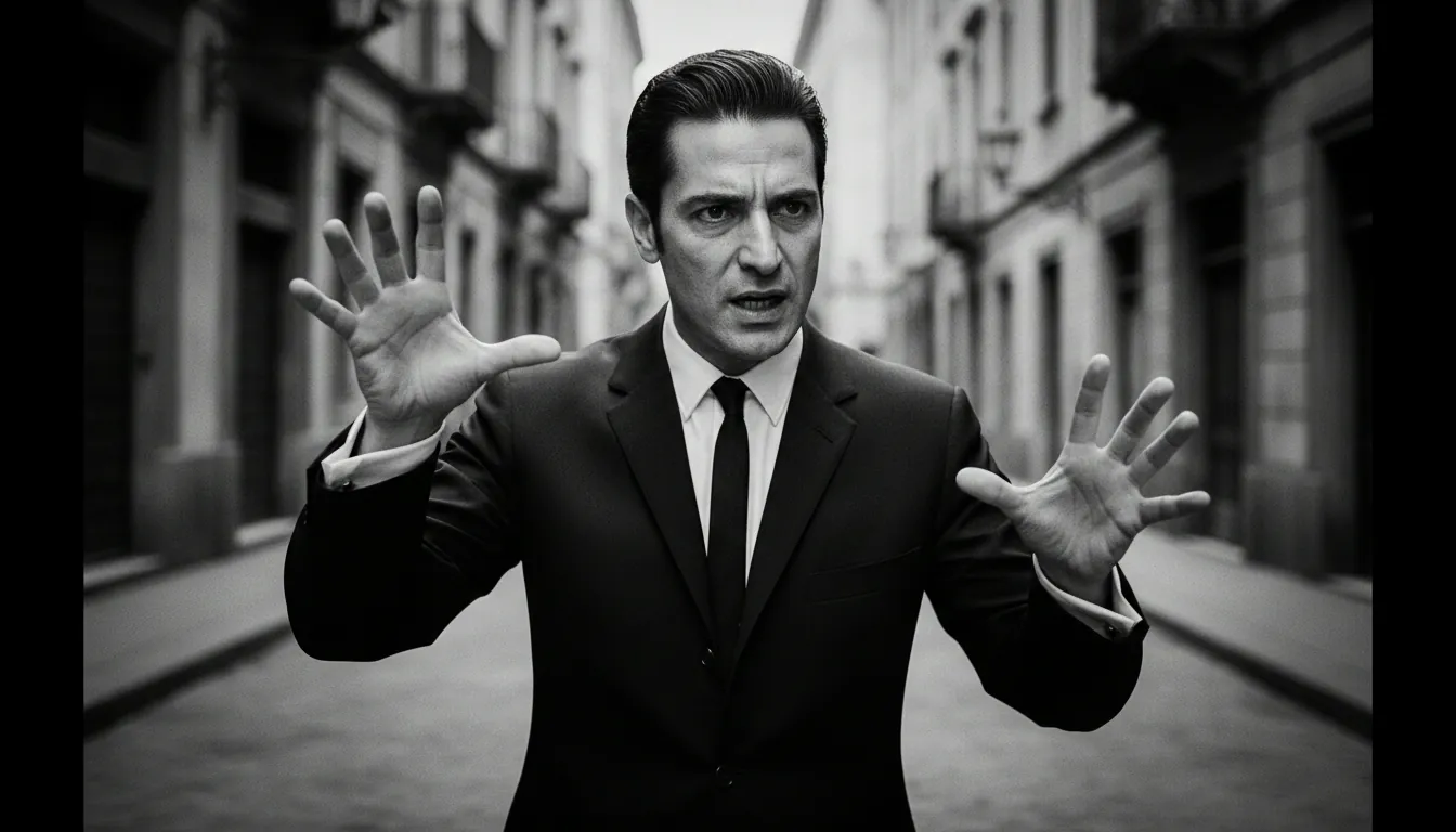 Scenă din cinematografia italiană clasică