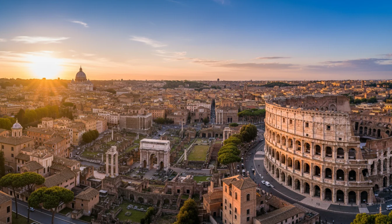 Roma în 3 zile: centrul antic, Vatican și vilele din Tivoli