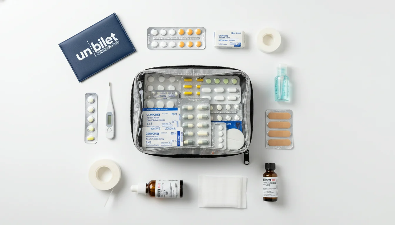 Trusa de prim ajutor pentru calatoria cu autobuzul in Europa: lista completa 2025