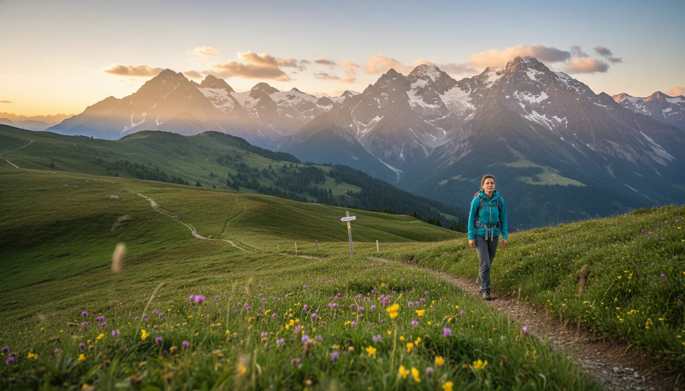 Wellness-hiking în Alpi: 7 trasee terapeutice pentru corp și suflet