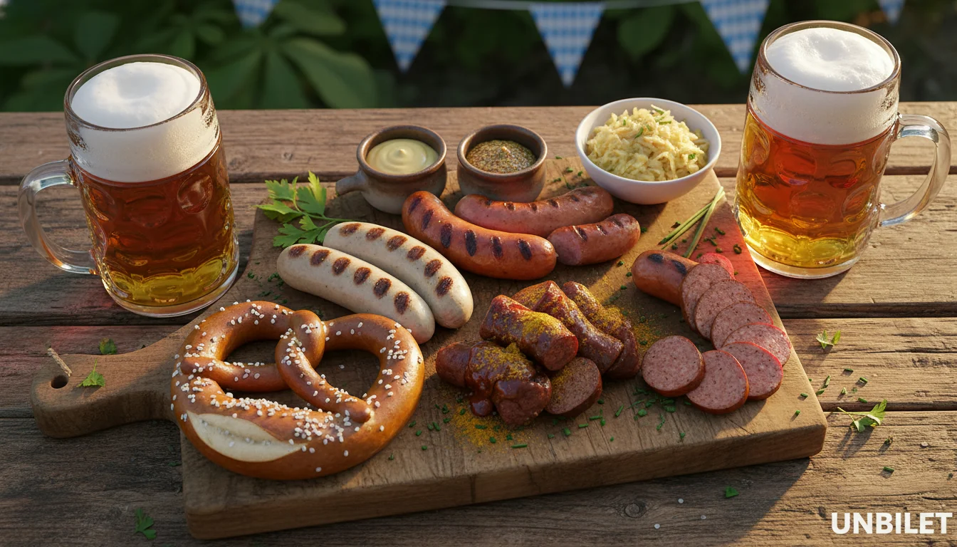 Ciorba germană: ghid complet al 12 tipuri de Wurst în 2026