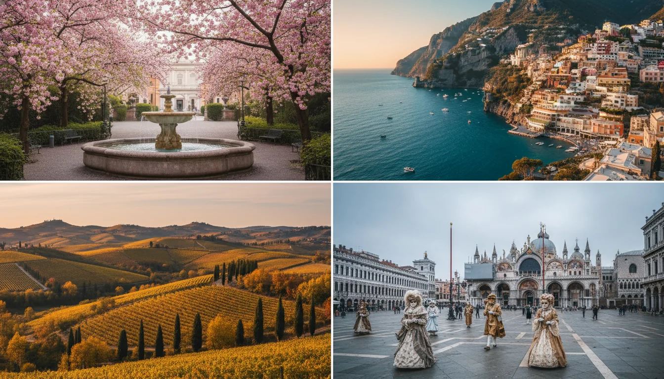 Când este mai bine să mergi în Italia: ghid după sezoane 2026